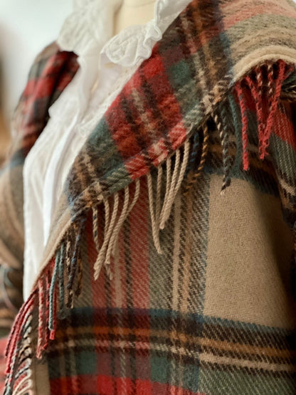 The Southern Coat - Antique Royal Stewart- 100% Wool
